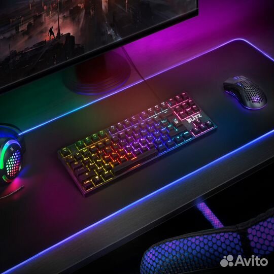 Игровая механическая клавиатура Defender Blitz