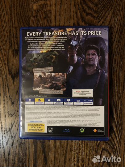 Uncharted 4 A Thief's End PS4 (английская версия)