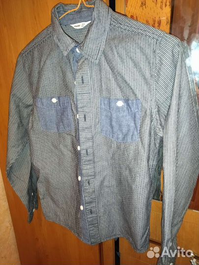 Рубашки школьные 134-140