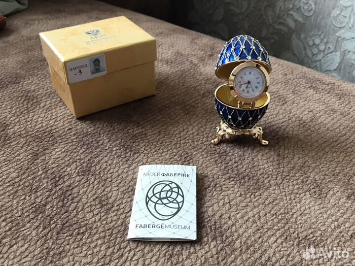 Яйцо Фаберже часы