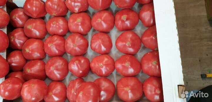 Помидор super вкусные розовые с зелёными семенами