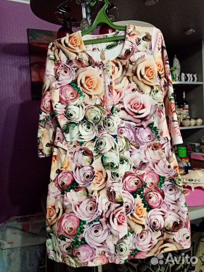 Халат велюровый женский