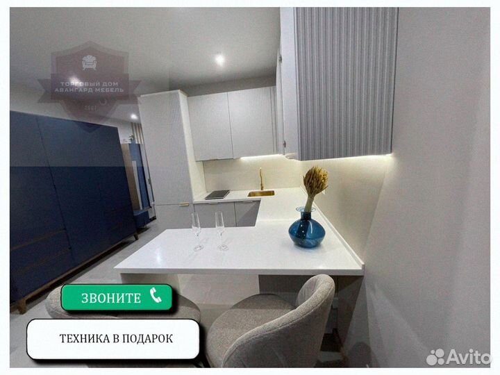 Кухонный гарнитур в съемную квартиру