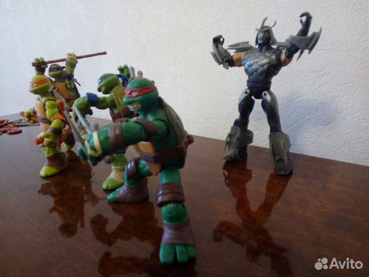 Фигурки Черепашки Ниндзя tmnt Никелодеон Playmates