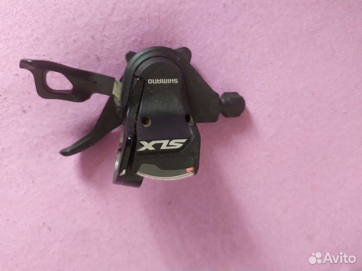 Передний переключатель Shimano xt + манетка slx