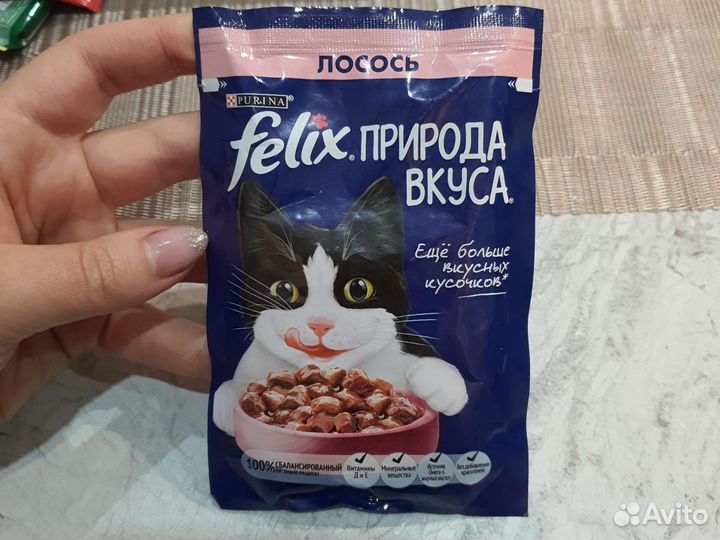 Корм для кошек felix