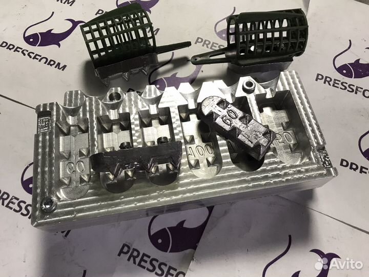 Форма чпу для литья свинцовой части (под пластик)