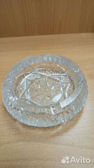 Хрустальная пепельница