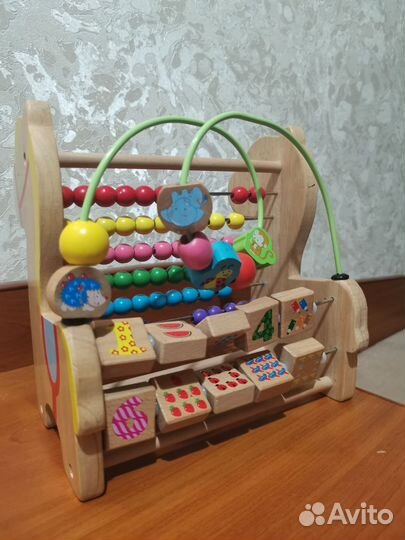 Развивающие деревянные игрушки