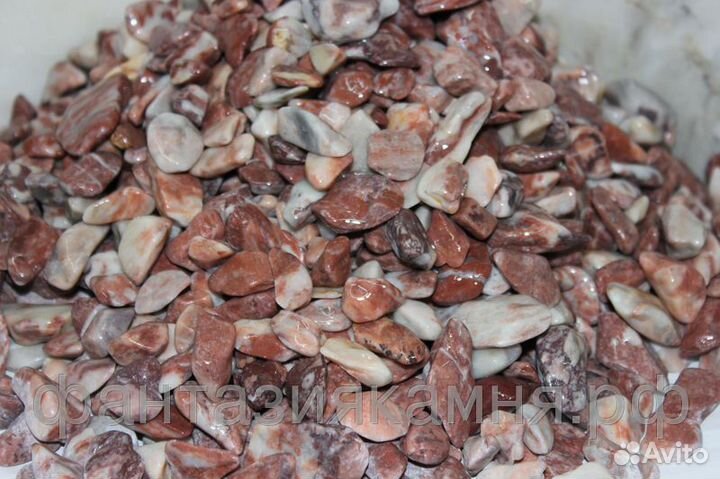 Галька природная для ландшафта