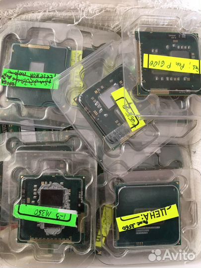 Процессоры для ноутбуков