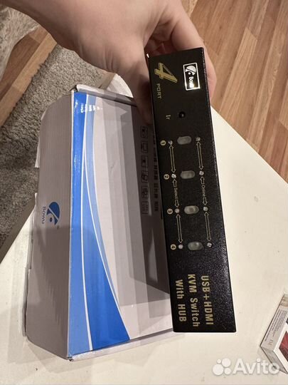 Kvm переключатель hdmi bowu