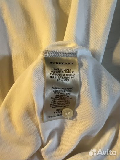 Поло мужское burberry оригинал