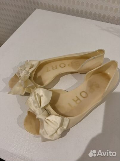 Резиновые балетки размер 36