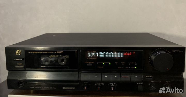 Редкая кассетная дека sansui DZ-a507R