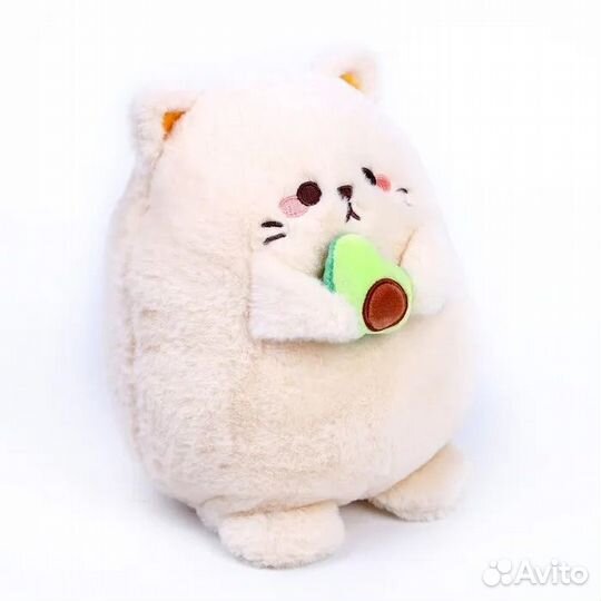 Мягкая игрушка Кот с авокадо
