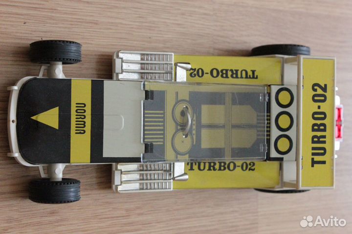 Гоночный автомобиль Turbo-02. СССР. Оригинал