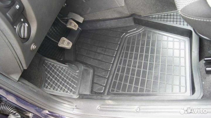 Автомобильные коврики (резиновые) на ваз