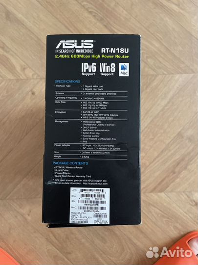 Роутер Asus RT-N18U