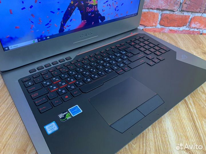 Ноутбук Игровой Asus ROG FullHD 17 дюймов GTX970M