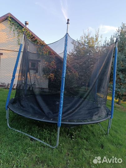 Батут с сеткой бу