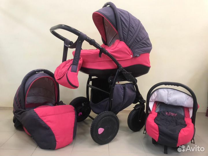 Коляска 3 в 1 Tutis Zippy