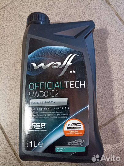 Масло моторное Wolf 5W30 C2