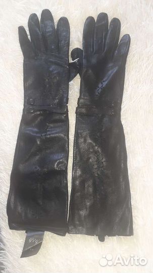Перчатки женские кожаные 7.5 размер