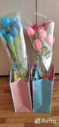 Изготовление цветов с конфетами