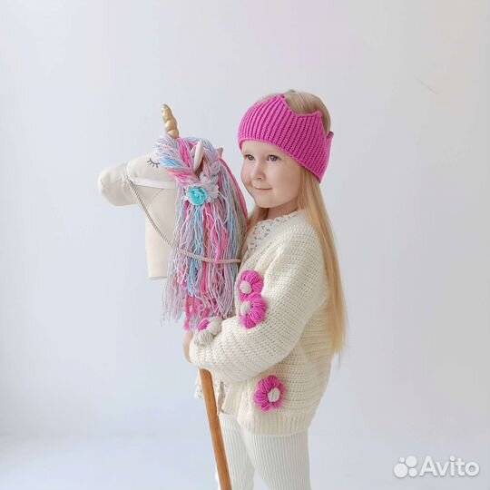 Повязка на голову для девочки корона