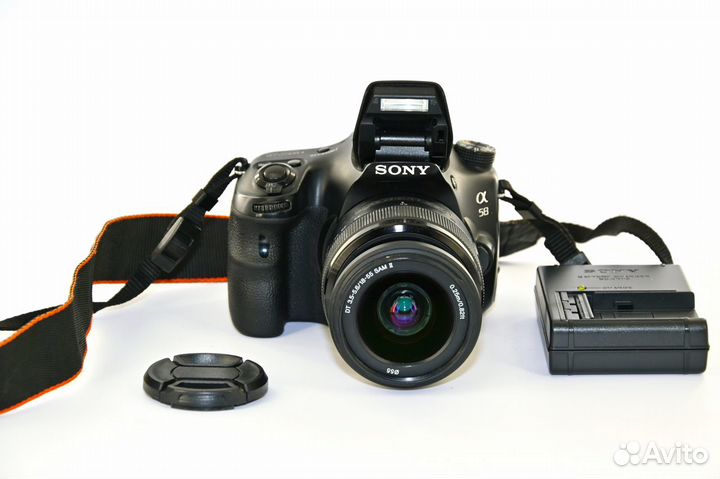 Sony Alpha A58 20.1MP зеркалка Kit Sony II 18-55