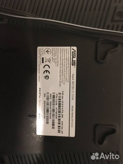 Роутер asus rt n12