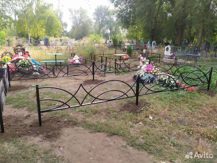 Оградки на кладбище / ритуальные оградки