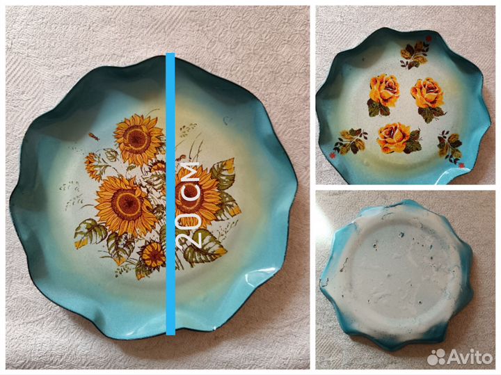 Тарелочки железные