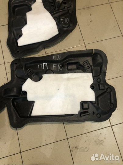 Шумоизоляция дверей Bmw 5 F10