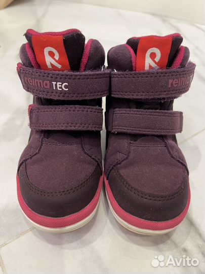 Ботинки демисезонные для девочки Reima
