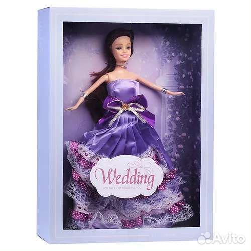 Кукла типа барби в коробке
