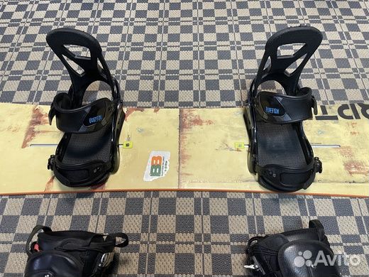 Сноуборд комплект Burton - 159 W + Bonza - 43