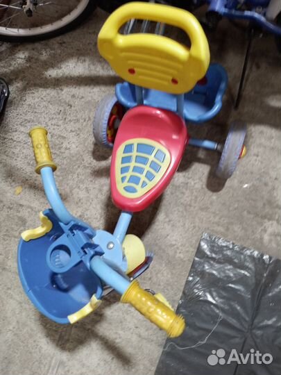 Детский трехколесный велосипед