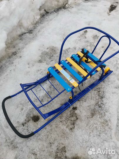 Детские санки, новые