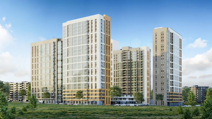 1-к. квартира, 39,4 м², 14/24 эт.