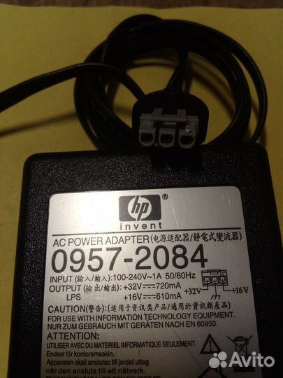 Блок питания HP (0957-2084) +32V, 720mA, +16V