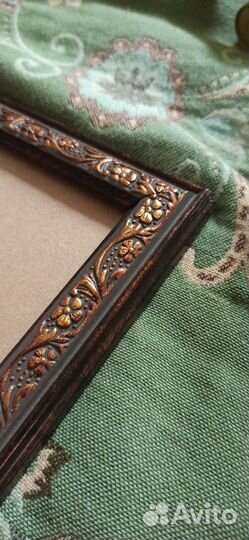 Рама рамка большая со стеклом для фото и картин
