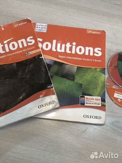 Учебник и тетрадь solutions upper - Intermediate