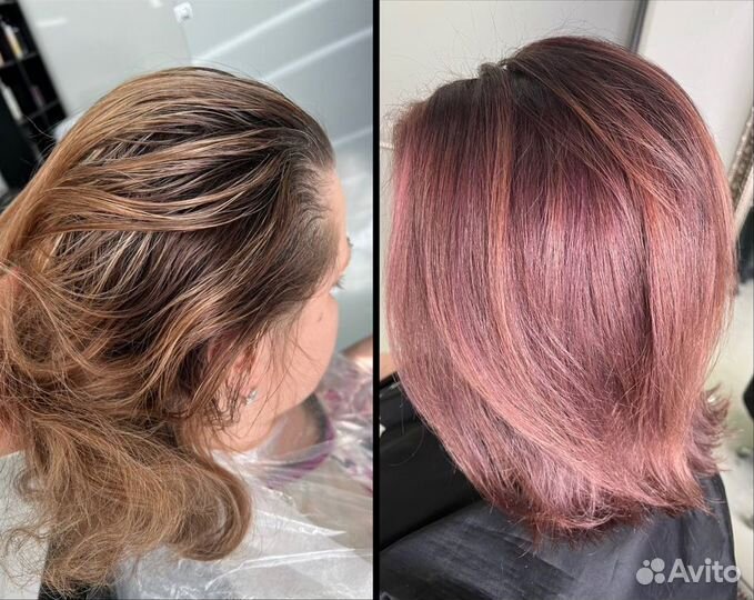 Окрашивание волос