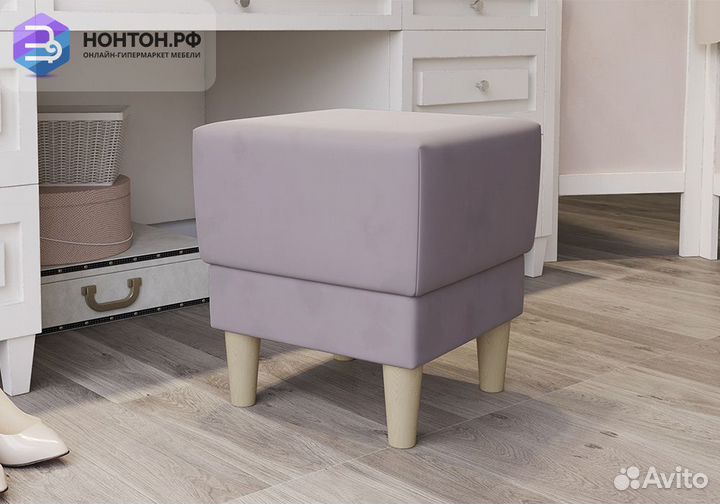 Пуф Айрин светло-розовый