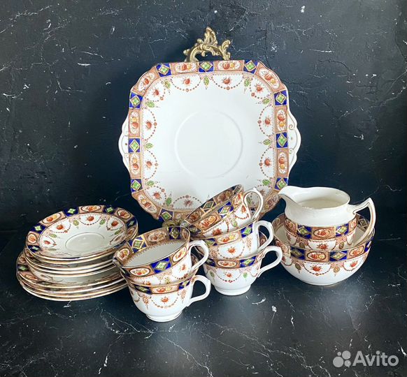 Антикварная английская посуда