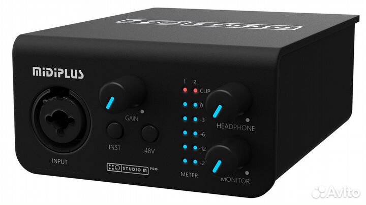 Аудиоинтерфейс Midiplus Studio M pro OTG