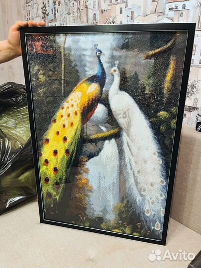 Картина алмазная готовая. Картина стразами готовая