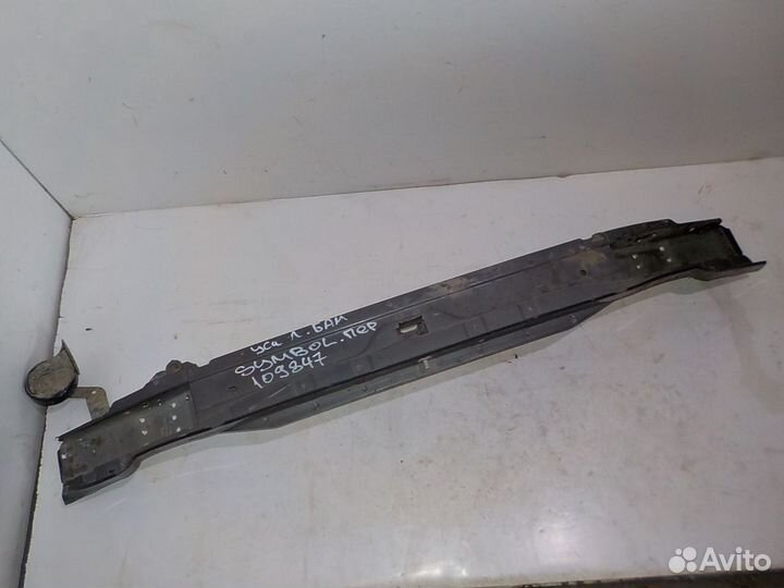 Усилитель бампера передний Renault Symbol